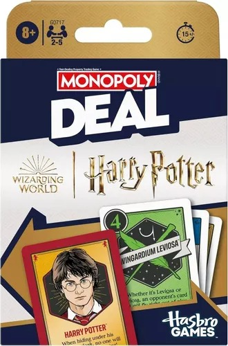 Producto - Hasbro Monopoly Deal Harry Potter 0717 Español