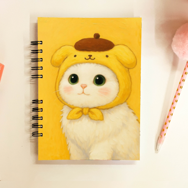 Producto - Cuaderno Gato Pompompurin