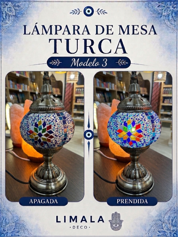 Producto - LAMPARAS TURCAS - 5