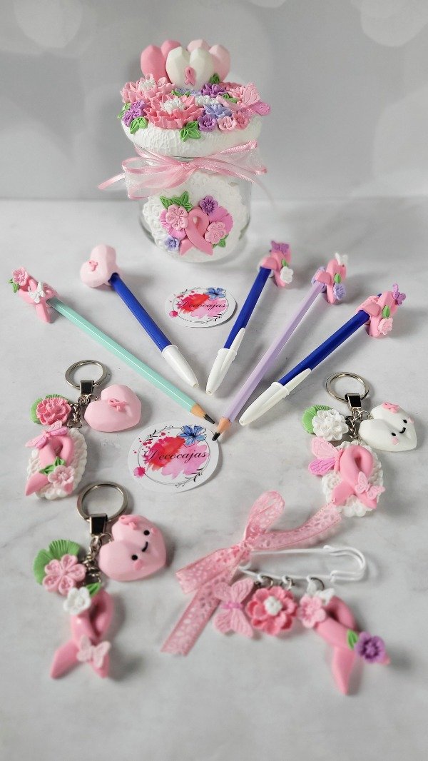 Producto - Temática lazo rosa