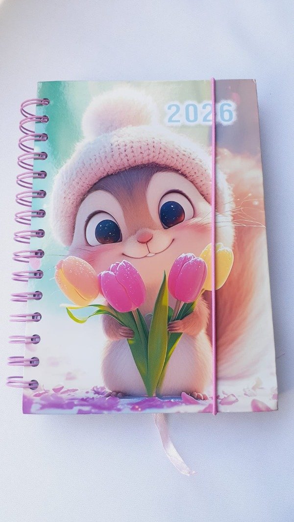 Producto - Agenda Ardillita de primavera