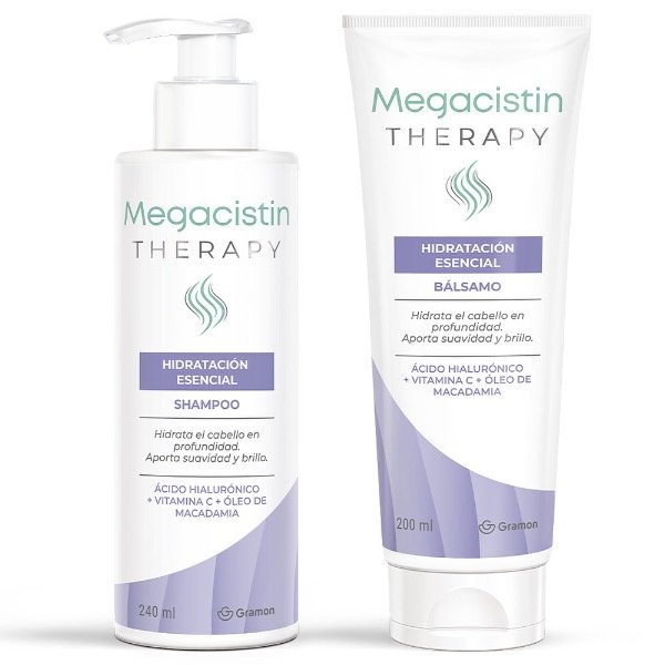 Producto - Megacistin Therapy Hidratación esencial combo de shampoo y acondicionador