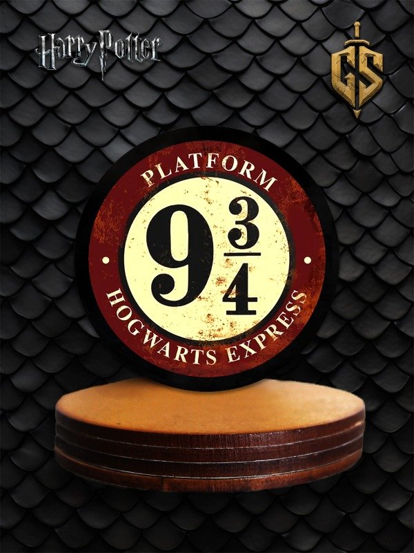 Producto - Posavasos Plataforma 9 34 - Harry Potter