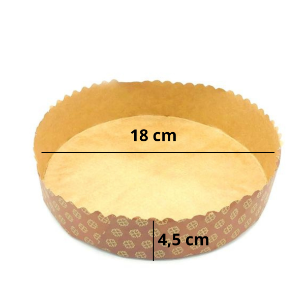 Producto - Molde para Bizcochuelo de Papel 18 cm