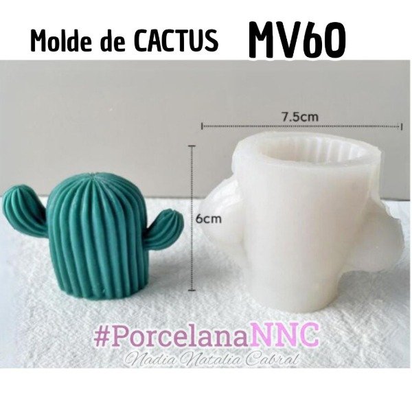Producto - Molde de cactus MV60