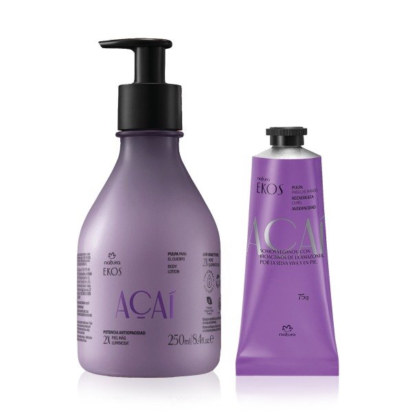 Producto - kit Acaí Crema corporal 250 ml + crema de manos
