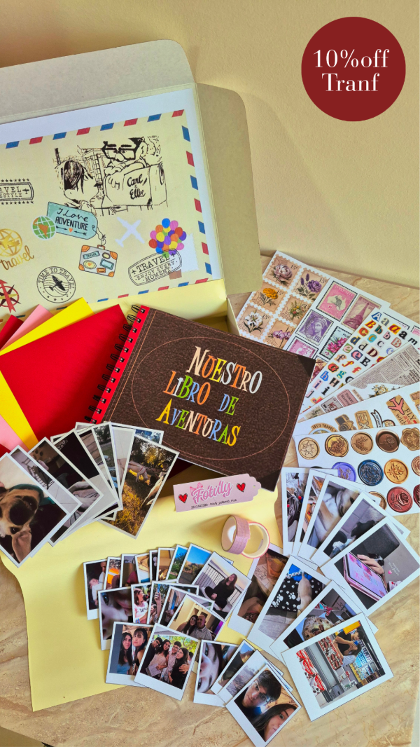 Producto - Album de up 58 fotos con caja
