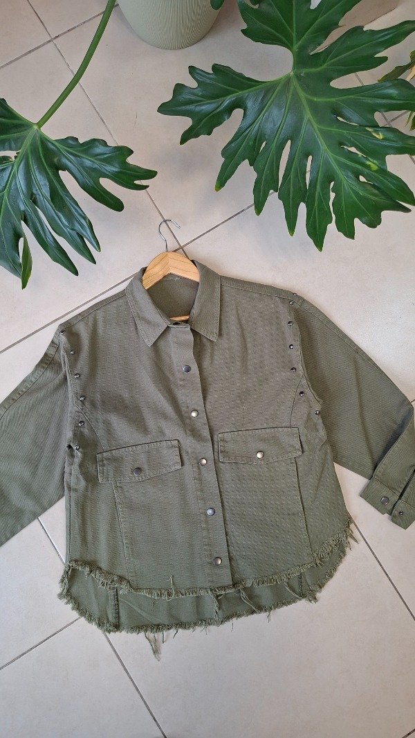 Producto - Campera SARINA verde militar - 2