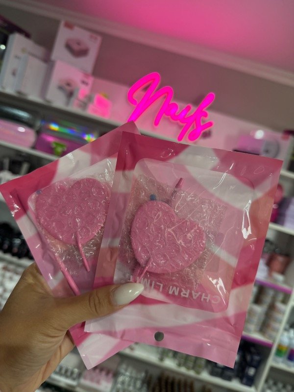 Producto - Espejo de pestañas pink corazón