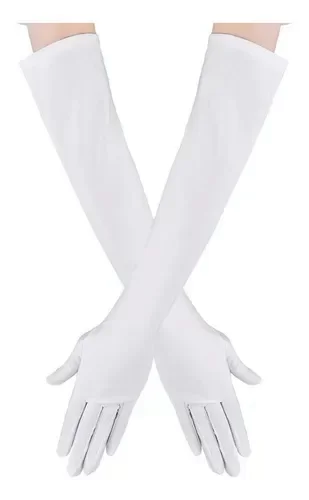 Producto - Guantes Blancos Largos