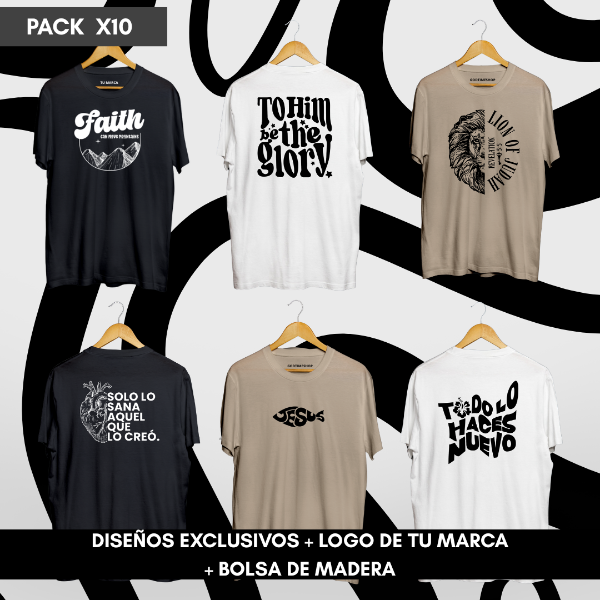 Producto - Combo Premium PACK X 10 Diseños Exclusivos