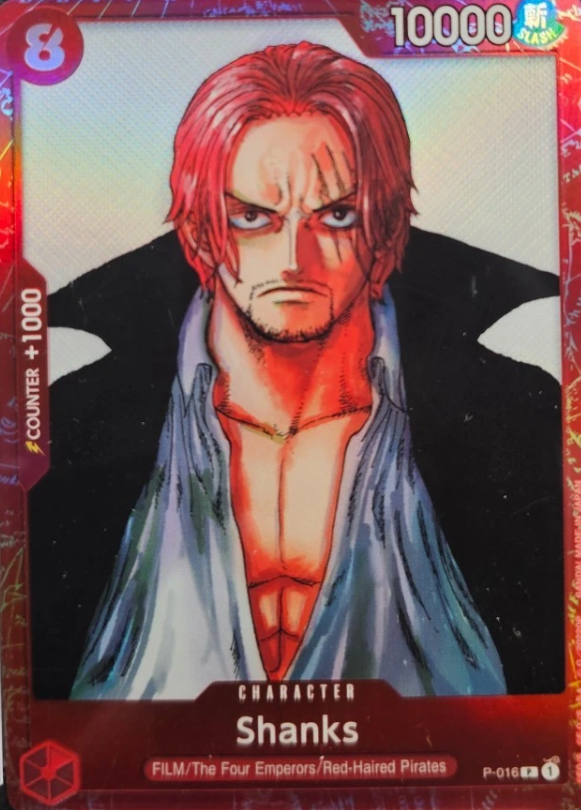 Producto - Shanks [Premium Card Collection Red] P-016 One Piece Promo