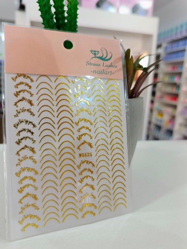 Producto - Stickers Strass Lashes Para Francesitas