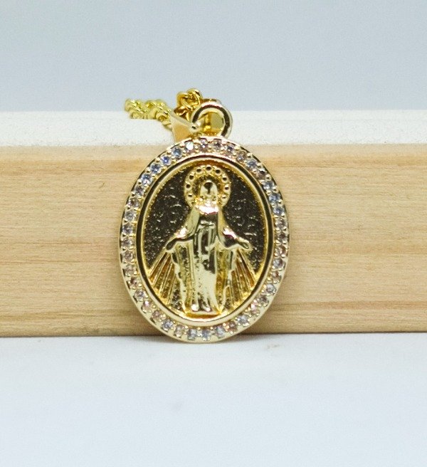 Producto - Virgen de la Milagrosa en Goldfilled - 0