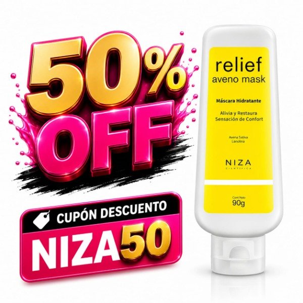 Producto - Refief AVENO MASK 90 GR -NIZA CIENTIFICA