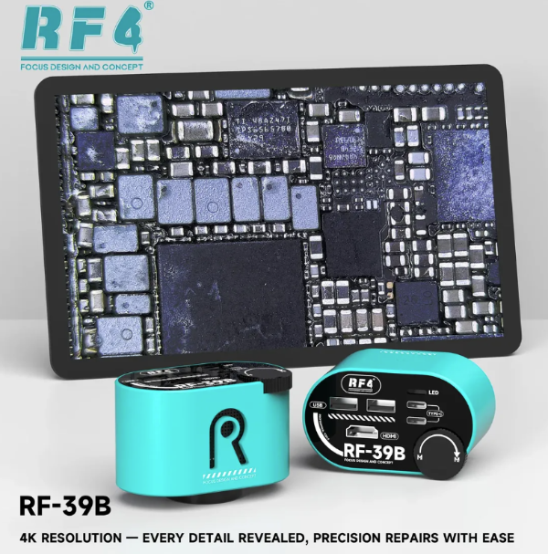 Producto - Microscopio Trinocular RF4 RF-6558x + Barlow 0.7X + Cam 2K - 1