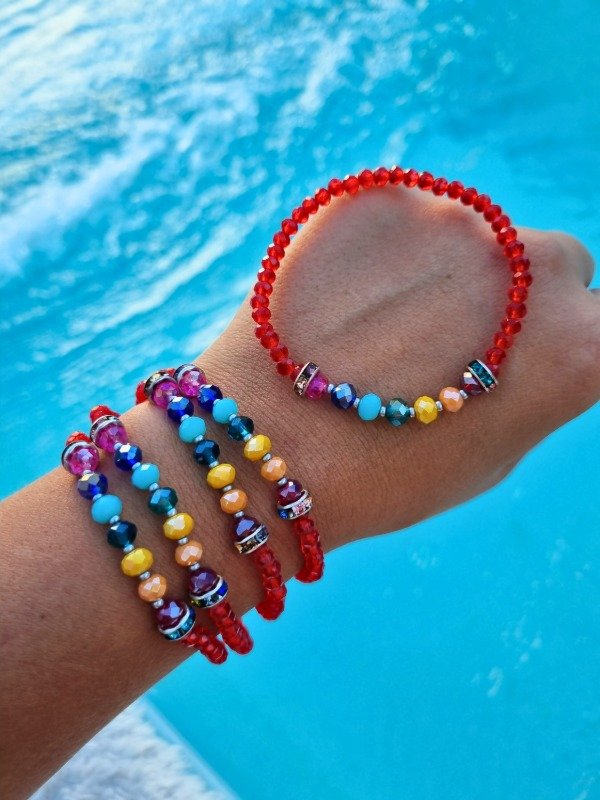 Producto - PULSERA 7 CHAKRAS RED