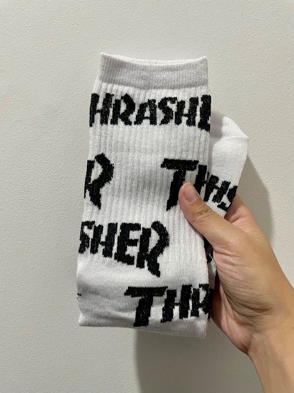 Producto - Media caña adulto Thrasher multi blanca