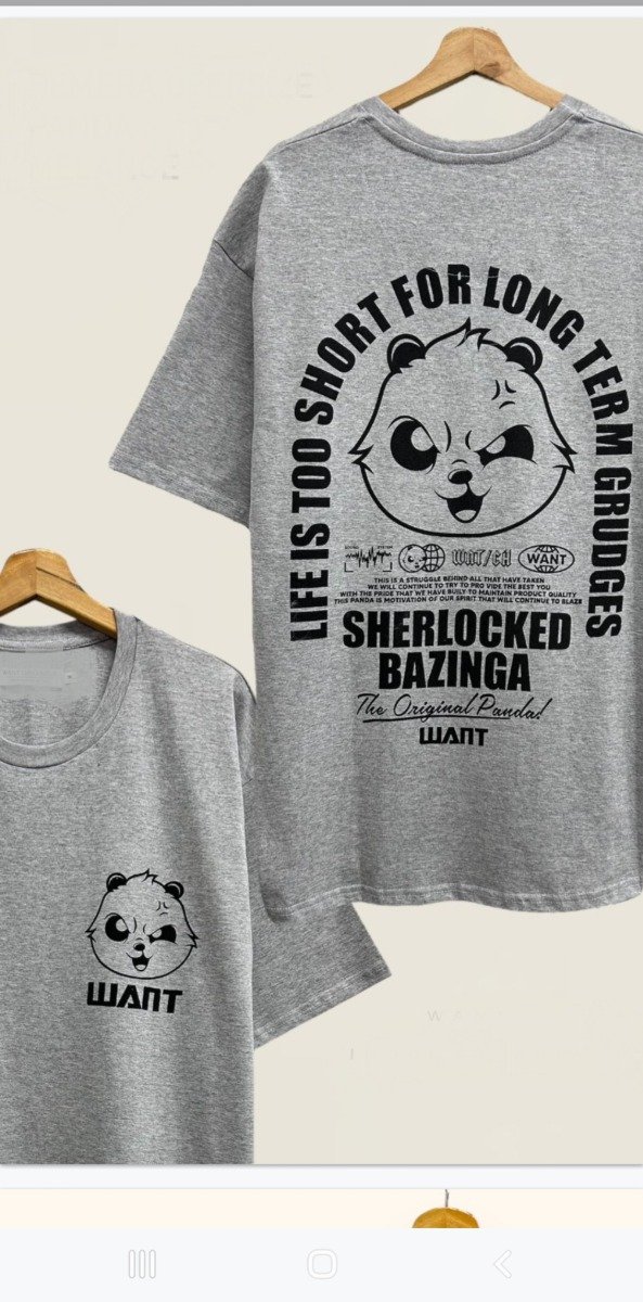 Producto - Remera Over Panda
