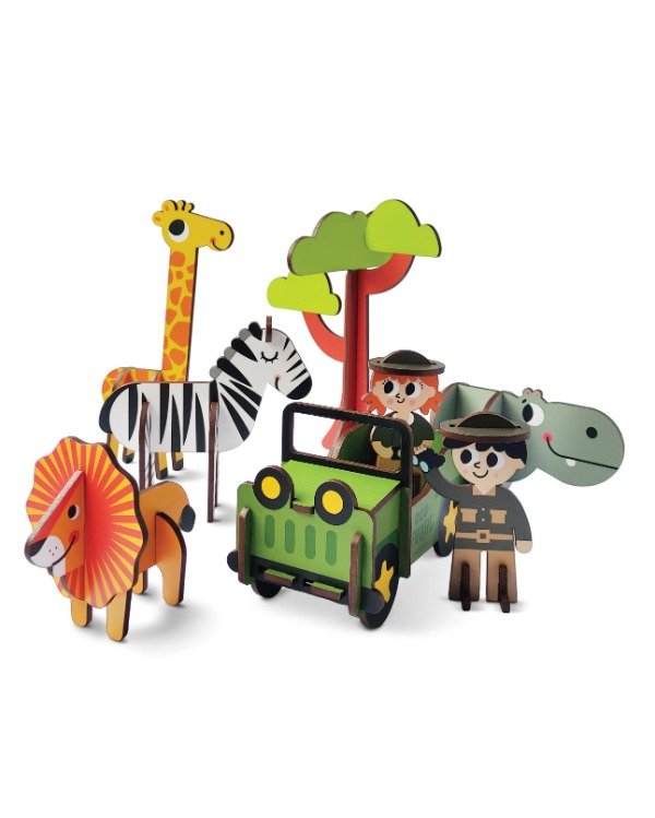 Producto - Puzzle 3D Eco Safari