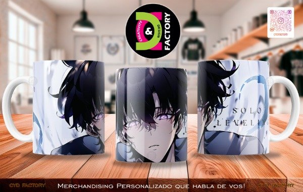 Producto - Taza - Anime - Solo Leveling - TZ-RT-BL-11OZ-148-ANM-SL