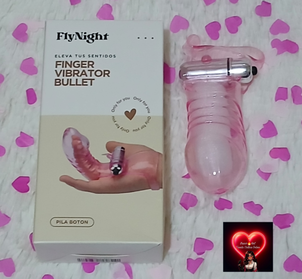 Producto - Finger Vibrator Bullet Transparente