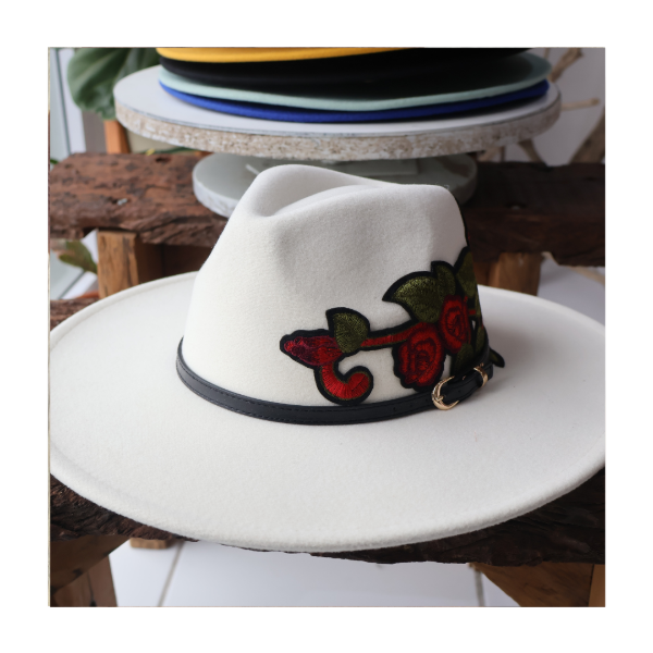 Producto - Sombrero Paño Aplique - 4