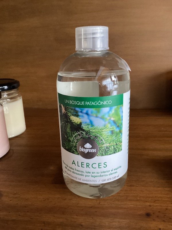 Producto - Perfume textil Alerces