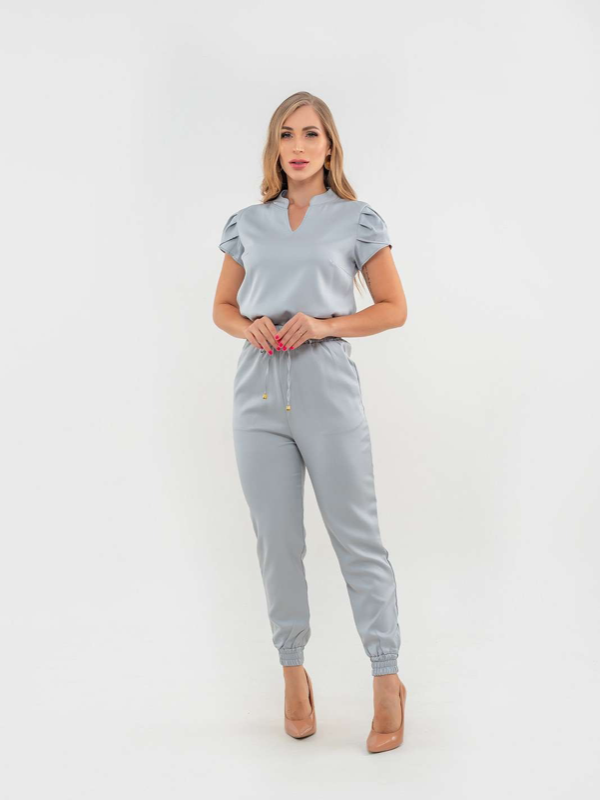 Producto - Ambo Glia Gris (Ultimo talle L/ G)