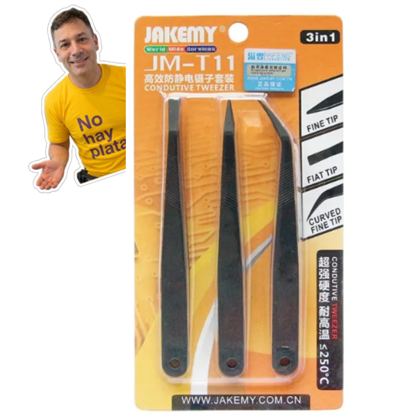 Producto - Bruselas Jakemy JM-T11 Anti-estatica 3 en 1