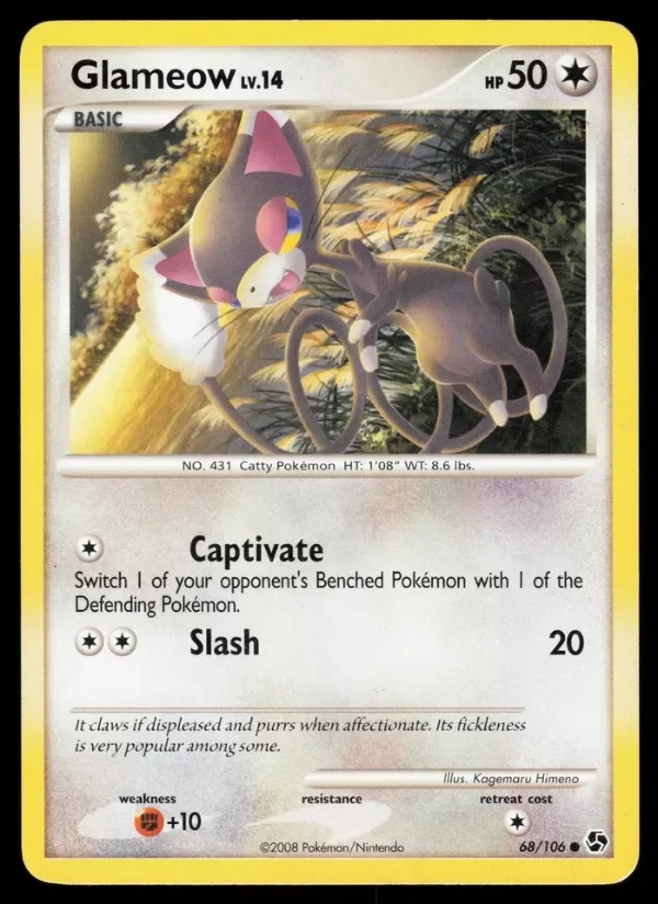 Producto - Glameow 68/106 Great Encounters Pokemon