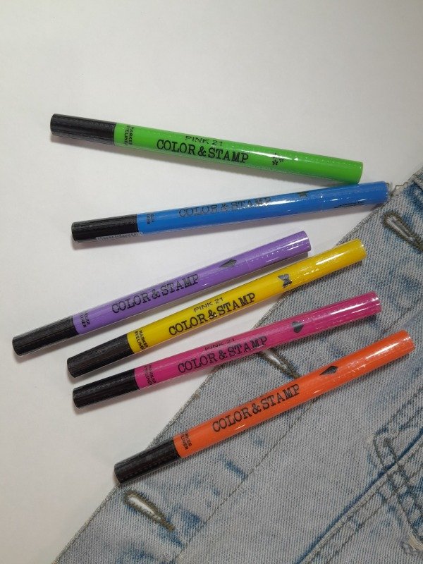 Producto - Delineador fibra de color con sello