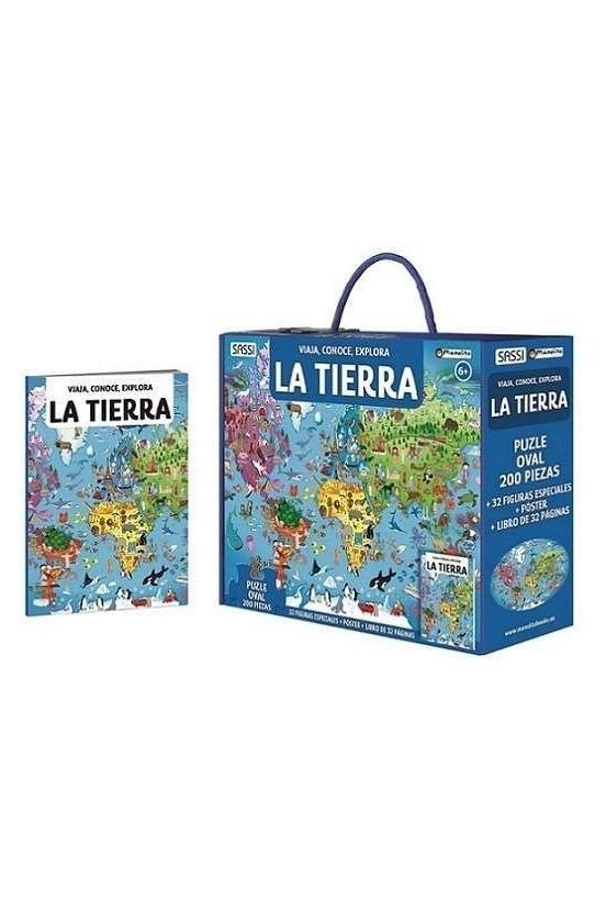 Producto - VIAJA, CONOCE, EXPLORA LA TIERRA - PUZLE 200 PIEZAS