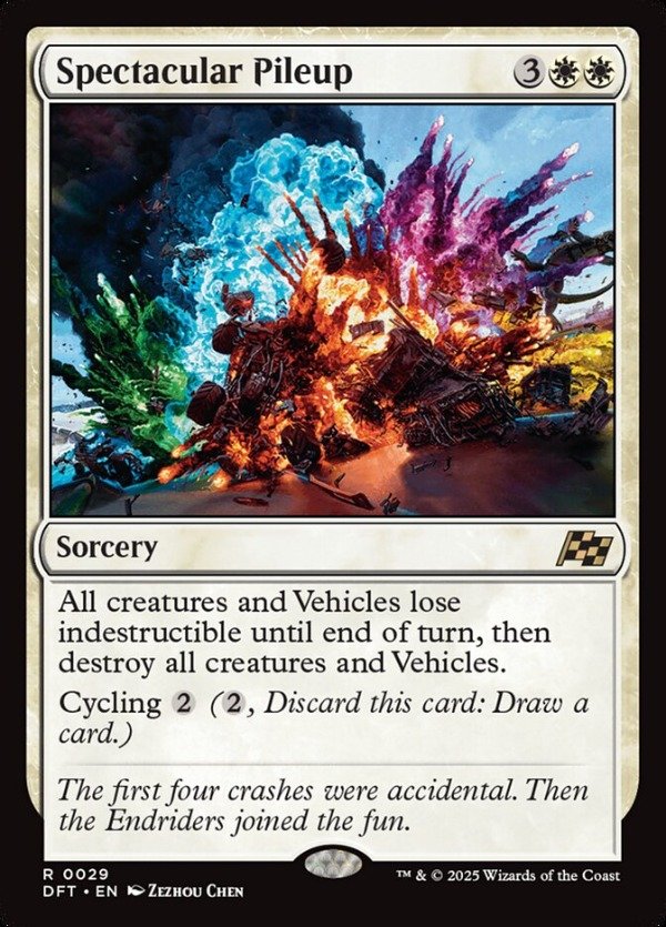 Producto - Spectacular Pileup  Aetherdrift