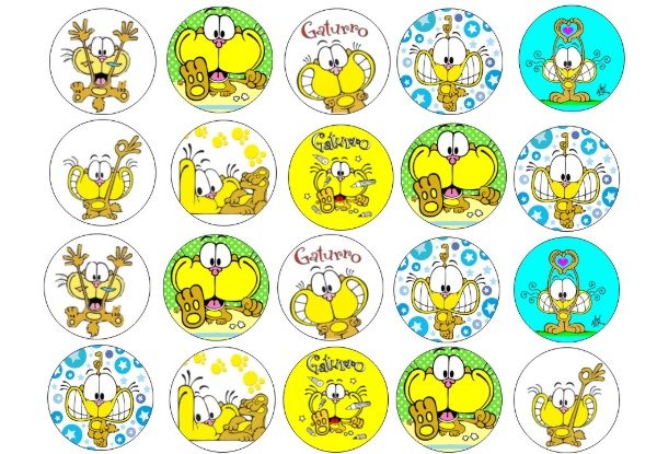 Producto - LAMINA COMESTIBLE GATURRO 4