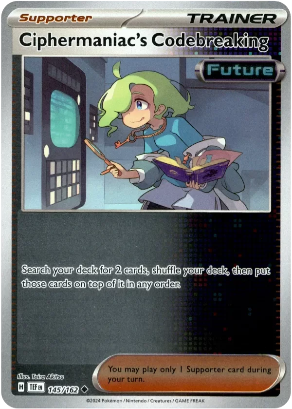 Producto - Ciphermaniac's Codebreaking - 145/162 - Temporal Forces - Reverse Holo