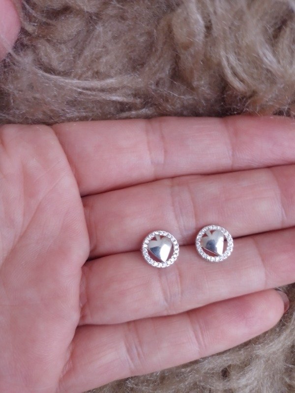 Producto - Aritos diamante con strass