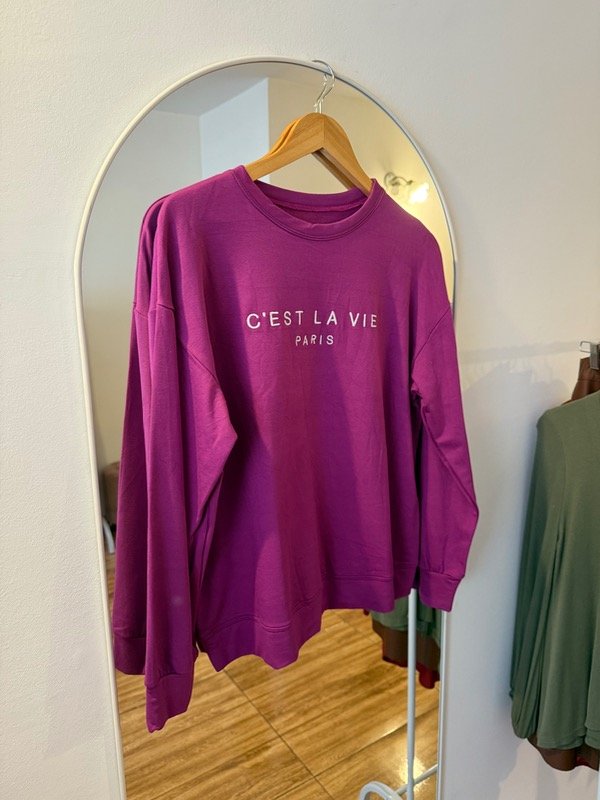 Producto - Buzo Malva Magenta