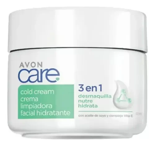 Producto - Avon care crema facial 3 en 1 limpieza hidratante.