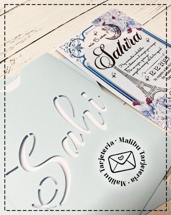 Producto - Invitación de Quince Años Modelo C15-0014