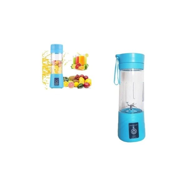 Producto - Licuadora Portatil Recargable 6 Hojas Batido Proteico Shaker