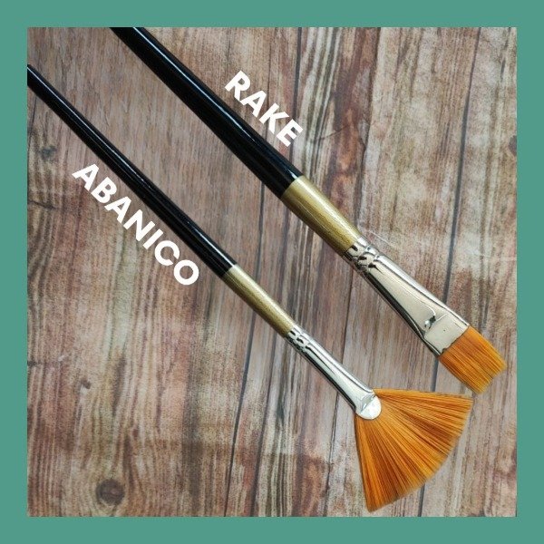 Producto - Pincel Rake y Abanico