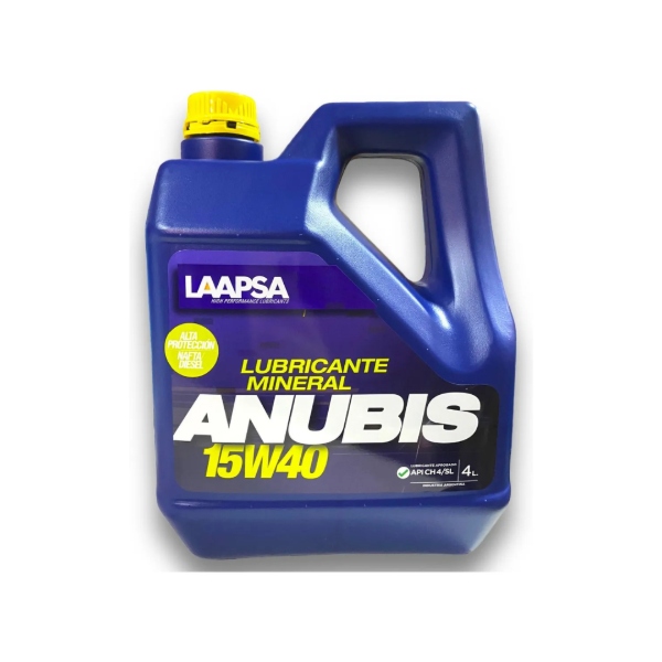 Producto - Aceite Mineral 15w40 X 4 Litros Nafta Diesel Gnc Laapsa