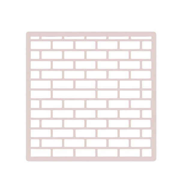 Producto - Stencil Pared de ladrillos 15x15