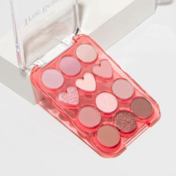 Producto - City Girl Paleta de Sombras Corazones RL-12155