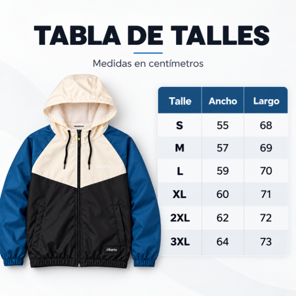 Producto - Rompeviento Vector  Crudo / Negro / Azul - 9