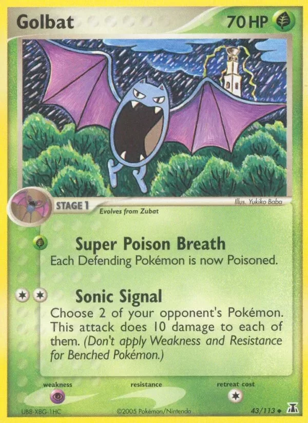 Producto - Golbat (43/113) [EX: Delta Species]