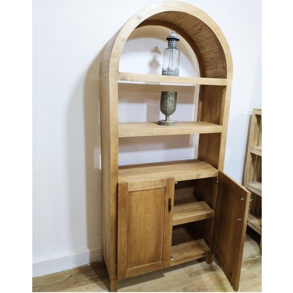 Producto - Estanteria biblioteca madera alamo