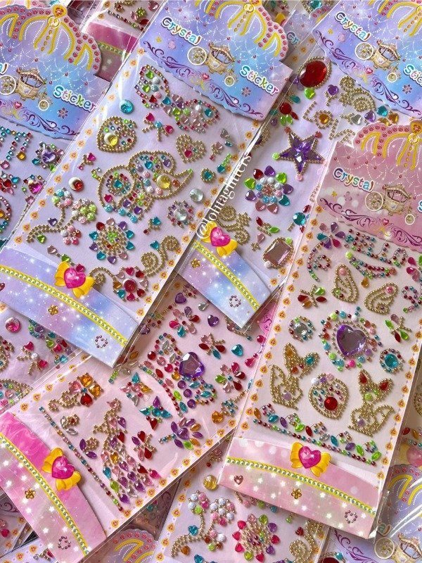 Producto - 5 PLANCHAS DE STRASS CON DISEÑOS EN PERLITAS