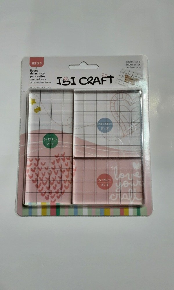 Producto - Plataforma de sello siliconado Set x 3